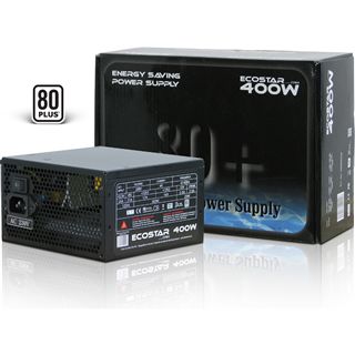 400 Watt Inter-Tech Coba Ecostar Non-Modular 80+