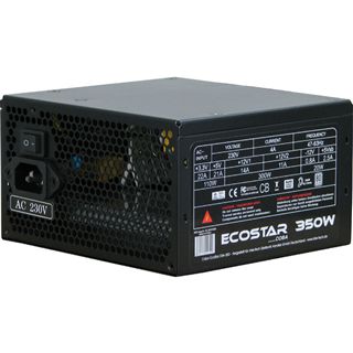 350 Watt Inter-Tech Coba Ecostar Non-Modular 80+