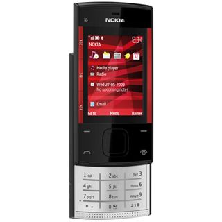 Nokia X3 black red