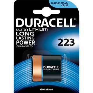 Duracell Ultra 223 CRP2 Lithium Flachbatterie 6.0 V 1er Pack