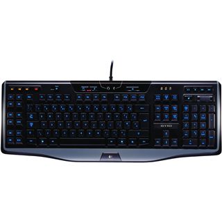 Logitech G110 Gaming Tastatur Schwarz Deutsch USB