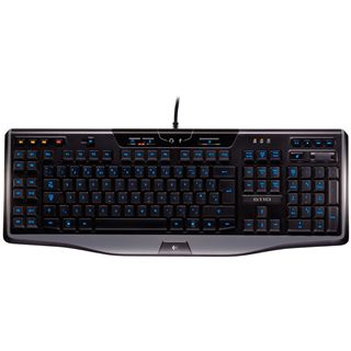 Logitech G110 Gaming Tastatur Schwarz Deutsch USB