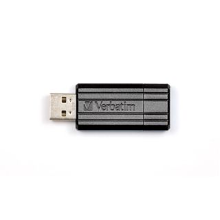 8 GB Verbatim Store `n` Go PinStripe schwarz USB 2.0