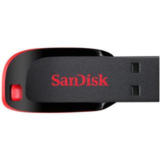 4 GB SanDisk Cruzer Blade rot/schwarz USB 2.0