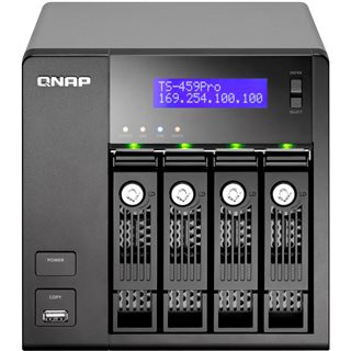 QNAP Turbostation TS-459 Pro NAS System f&uuml;r 4x2,5" oder