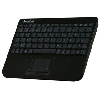 Perixx Periboard 710 Touchpad Wireless Tastatur Schwarz Deutsch USB