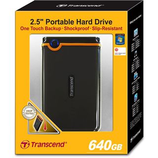 640GB Transcend StoreJet 25M TS640GSJ25M 2.5" (6.4cm) USB 2.0