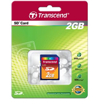 2 GB Transcend 133x SD Class 2 Bulk