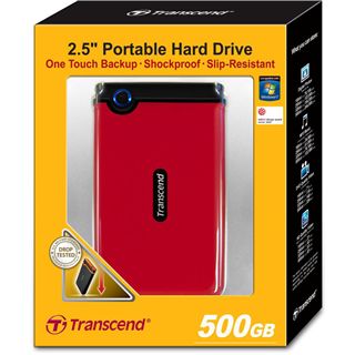 500GB Transcend StoreJet 25M TS500GSJ25M-R 2.5" (6.4cm) USB 2.0