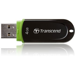 4 GB Transcend JetFlash 300 schwarz USB 2.0