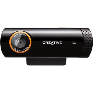 Creative Web Kamera Live Cam Socialize 1.3 MPixel 1280x720 Schwarz