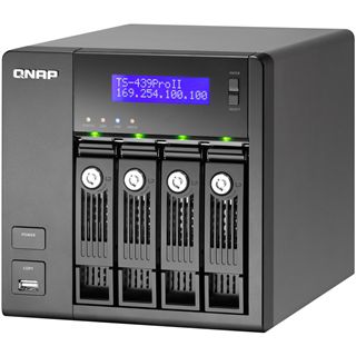 QNAP Turbostation TS-439 Pro II NAS System f&uuml;r 4x2,5" oder