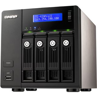 QNAP Turbostation TS-439 Pro II NAS System f&uuml;r 4x2,5" oder
