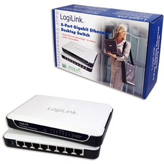 LogiLink NS0051A 8x 10/100/1000 Mbit Desktop Switch