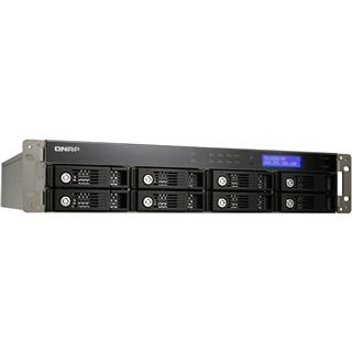 QNAP Turbostation TS-809U-RP NAS System f&uuml;r 8x3,5" SATA II