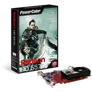 1GB PowerColor Radeon HD 5570 Aktiv PCIe 2.1 x16 (Retail)