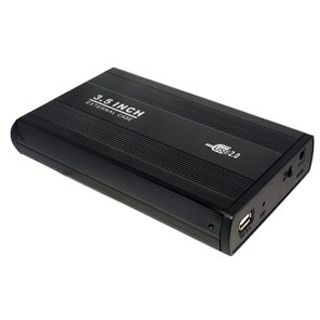 LogiLink UA0066 3.5" (8,89cm) USB 2.0 schwarz