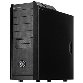 Silverstone Precision PS03 Midi Tower ohne Netzteil schwarz