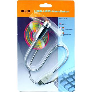 Beco USB-LED-Ventilator 5 LEDs Blister
