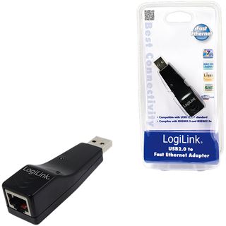 LogiLink Adapter LogiLink USB2.0>10/100 RJ45