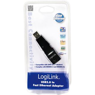 LogiLink Adapter LogiLink USB2.0>10/100 RJ45