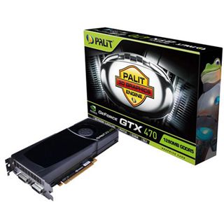1280MB Palit GeForce GTX 470 Aktiv PCIe 2.0 x16 (Retail)