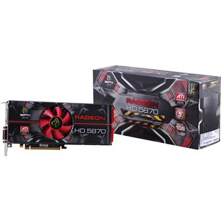 1024MB XFX Radeon HD 5870 850M HD-587X-ZNFA Eyefinity GDDR5 PCIe