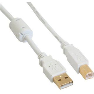 (&euro;2,30*/1m) 3.00m InLine USB2.0 Anschlusskabel USB A Stecker auf