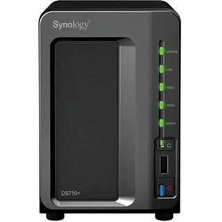 Synology Disk Station DS710+ NAS System für 2x2,5" oder