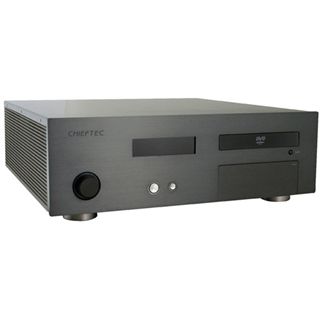 ATX Chieftec Hi-Fi Series HE-01B Desktop Gehäuse o.NT Schwarz