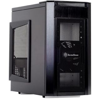 Silverstone Sugo SG03B-F Mini Tower ohne Netzteil schwarz