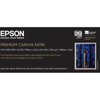 Epson Premium Canvas Satin Leinwand 44 Zoll (111.8 cm x 12.2 m) (1