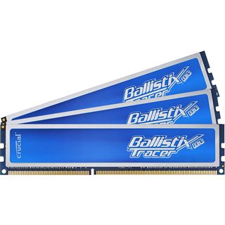 6GB Crucial Ballistix DDR3-1600 DIMM CL8 Tri Kit