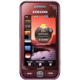 Samsung S5230 La Fleur Edition granatrot