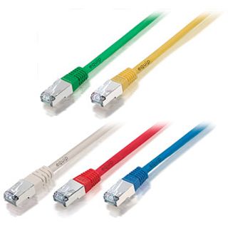 0.50m Equip Cat. 5e Patchkabel FTP RJ45 Stecker auf RJ45 Stecker Grau