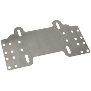 aqua computer Pumpenhalterung Edelstahl