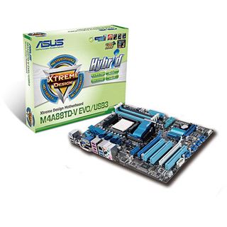 Asus M4A88TD-V EVO/USB3 AMD 880G So.AM3 Dual Channel DDR3 ATX Retail