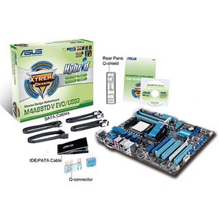 Asus M4A88TD-V EVO/USB3 AMD 880G So.AM3 Dual Channel DDR3 ATX Retail