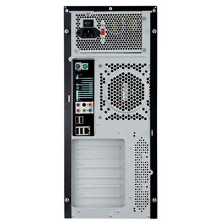 Cooler Master Elite 310 gedaemmt Midi Tower ohne Netzteil weiss/pink