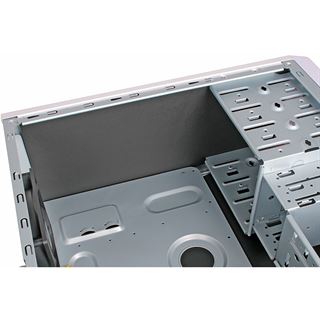 Cooler Master Elite 310 gedaemmt Midi Tower ohne Netzteil weiss/pink