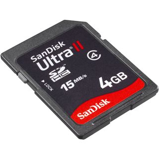 4GB SanDisk SDSDH-4096-902 Ultra II Secure Digital SDHC Karte