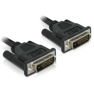 (€15,80*/1m) 0.50m Delock DVI-D Anschlusskabel DVI 24+1 Stecker