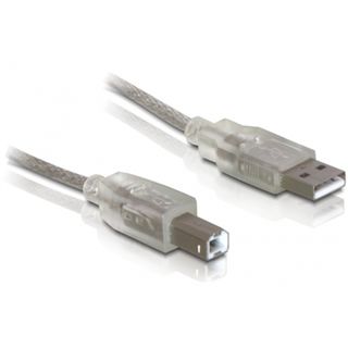 (€9,80*/1m) 0.50m Delock USB2.0 Anschlusskabel USB A Stecker auf