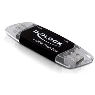 32GB Delock Power Over eSATA + USB Speicherstick