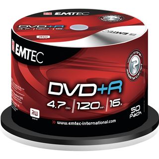 EMTEC DVD+R 4.7 GB 50er Spindel (360457NEW)