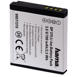 Hama Li-Ion-Akku DP 375 für Panasonic DMW-BCF10