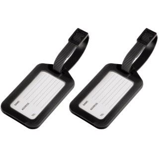 Hama Gep&auml;ckanh&auml;nger 2er-Set, Schwarz