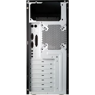 Cooler Master Elite 330 Midi Tower ohne Netzteil schwarz/silber