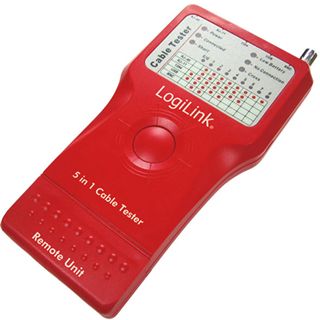 LogiLink LogiLink Kabeltester 5-in1 mit Remote Einheit