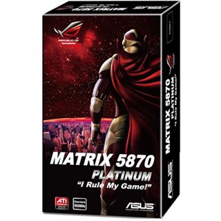 2048MB Asus Radeon HD 5870 Matrix Eyefinity GDDR5 PCIe